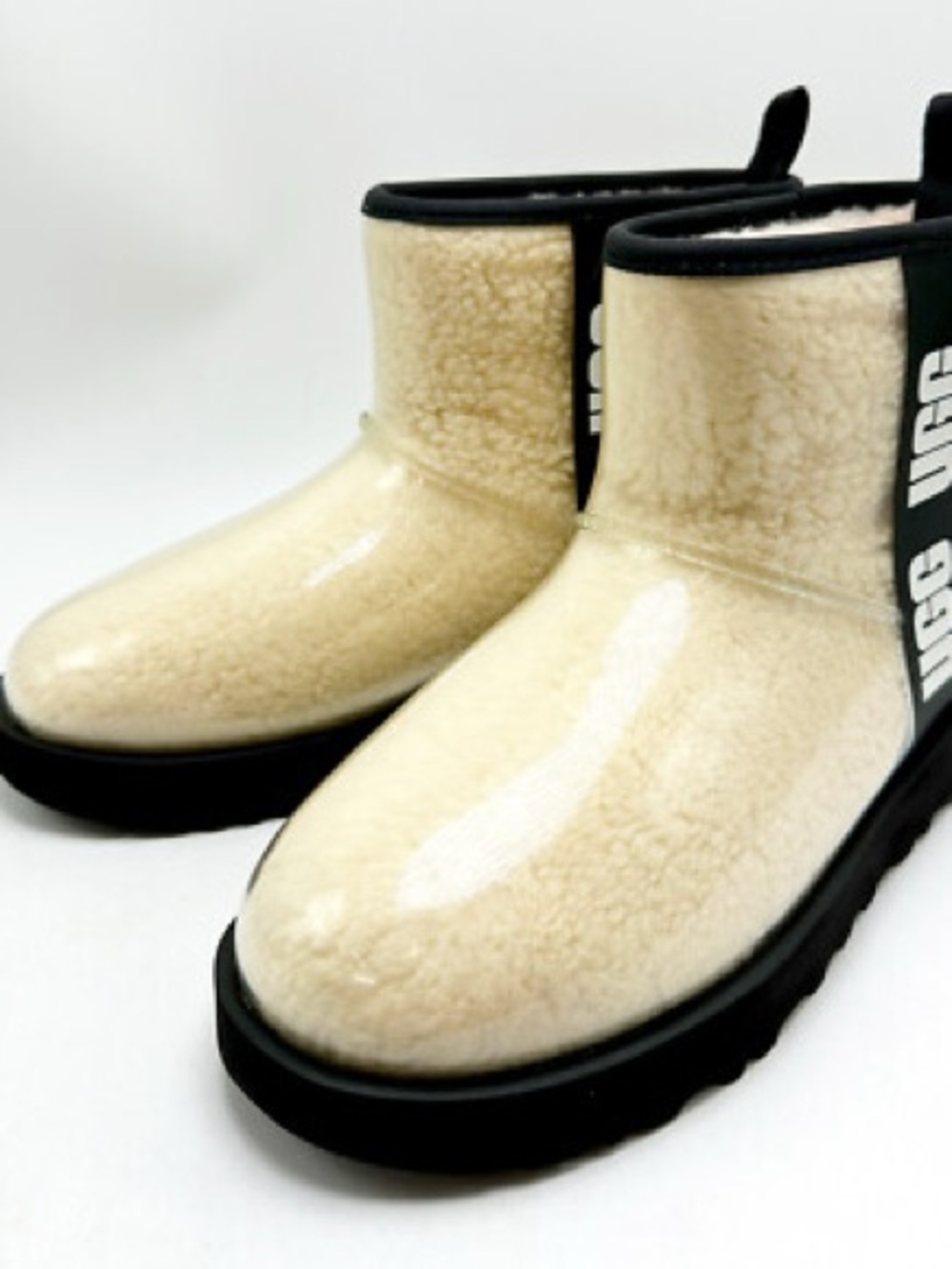 UGG Cream Shearling-Lined Boot Interior